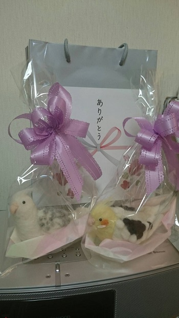 ピコ＆ミルの日記，羊毛フェルトのぬいぐるみ